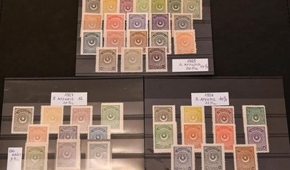 Cumhuriyet'in ilk pulu "Ayyıldız Posta Pulları" bugün de kıymetini koruyor